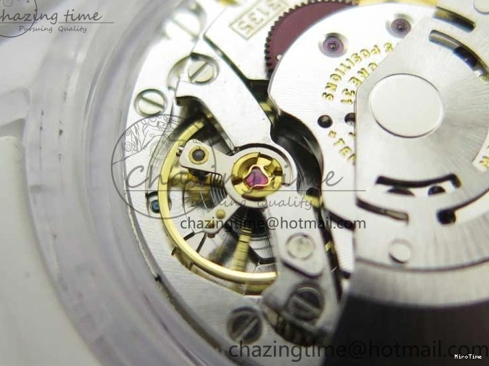 MiroTime 0129 Durable Submariner Phantomlab Transparent KZF Best Edition Blue Moon Dial on White Rubber Strap VR 2564